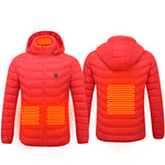 Men's electric heated hooded puffer jacket | EX-STOCK Canada product gallery image 15
