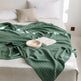 Waffle Cotton Yarn Air Conditioner Summer Cooling Duvet Solid Color Dormitory Comforter EX-STOCK Canada 