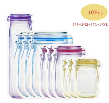 Reusable Snack Bag Biscuit seal Bag - EX-STOCK CANADA