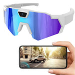 AI Smart Riding Glasses with Built-In Camera & Wi-Fi – Photochromic Cycling Sunglasses