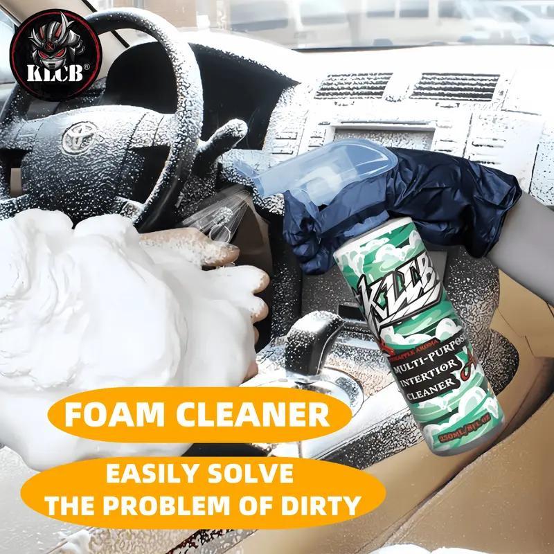 Car Interior Foam Cleaner, No-clean, Seat Leather, Ceiling, Dashboard Fabric Cleaning, Neutral Multi-functional EX-STOCK