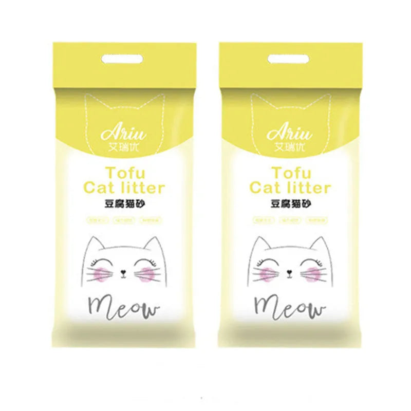 Original Flavor Tofu Cat Litter Low Dust Fast Clumping Deodorizer - EX-STOCK CANADA