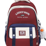 Special-interest Design Large Capacity Class Tutorial Play Backpack Good-looking All-match Backpack EX-STOCK