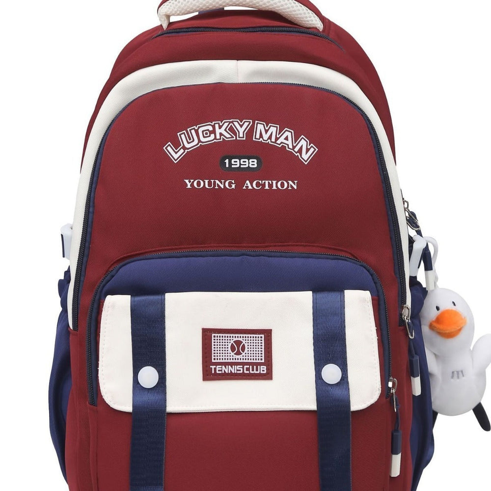 Special-interest Design Large Capacity Class Tutorial Play Backpack Good-looking All-match Backpack EX-STOCK