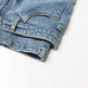 Short Irregular Solid Color Women's Denim High Street Mini Skirt Skort - EX-STOCK CANADA