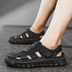 Men's Simple All-match Leather Non-slip Sandals  EX-STOCK CANADA