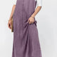 New Suspender Leisure Denim mum loose long Dress - EX-STOCK CANADA