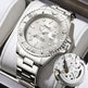 Submarine Automatic Mechanical Watch For Men – Gold & Silver Steel