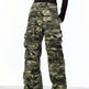 Retro Design Camouflage Cargo Pants Women - EX-STOCK CANADA