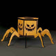 Cross-border New Ghost Halloween Spider Mini Lantern Candlestick Decorations Interesting Ornaments Wooden Craftwork - EX-STOCK Canada
