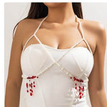Women's Fashion Gothic Pearl Necklace EX-STOCK
