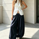 Women's Elastic-Waist Balloon Wide-Leg Pants — product view 11 of 13 | EX-STOCK