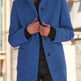 Women's New Vintage Solid Color Button-up Stand-up Collar Woolen Jacket - EX-STOCK Canada