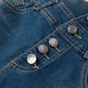 Embroidered Lace Denim Midi Jumper Dress European and American Style - EX-STOCK CANADA