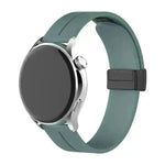 Applicable Watt4 Strap Silicone Magnetic Folding Buckle Watch Band - EX-STOCK CANADA