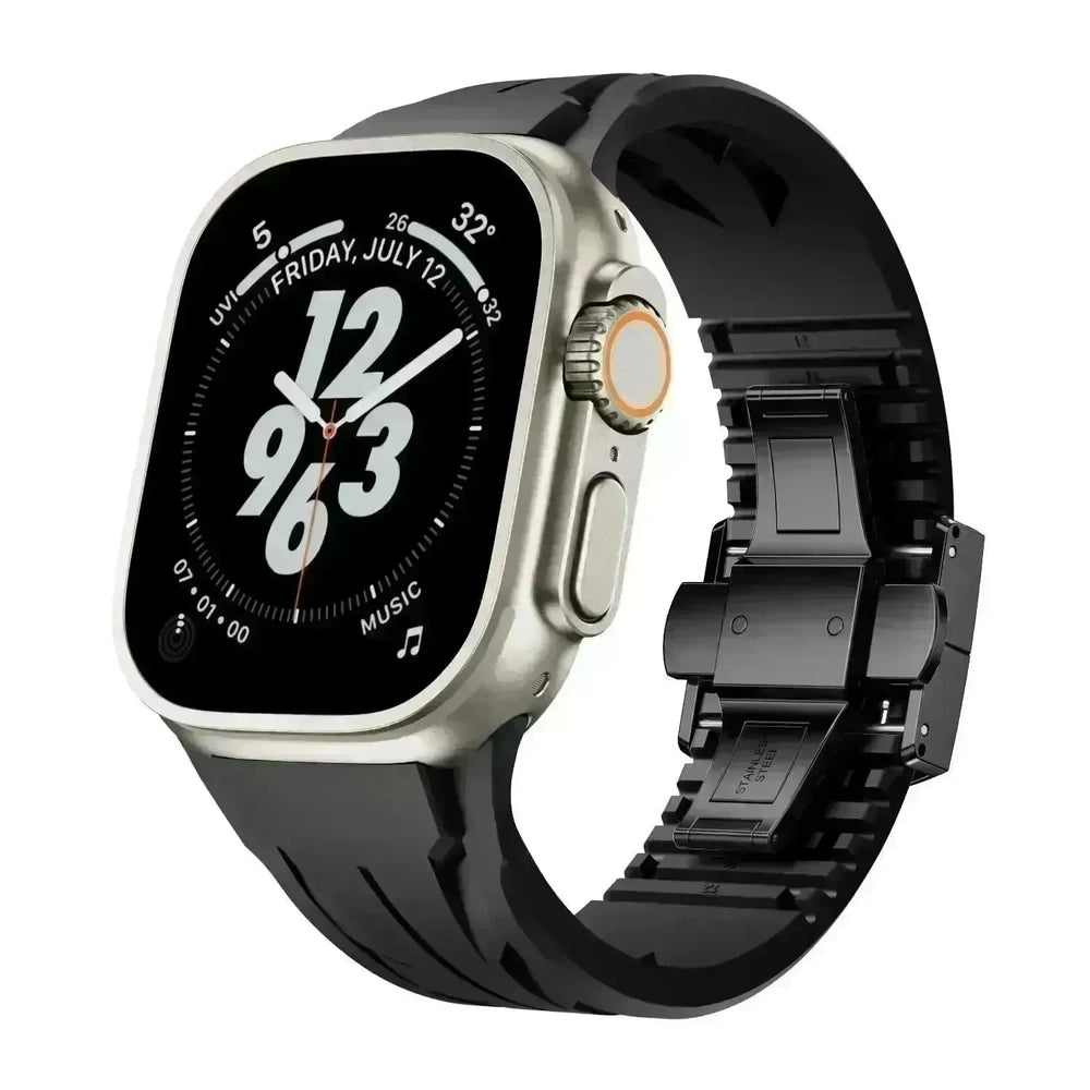 Watch Class Fluororubber Silicone Watch  Strap - EX-STOCK CANADA