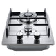 Gas Cooktop 12 Inch, Max 12250BTU 2 Burners Built-in Stainless Steel Gas Stove Top, LPG NG Convertible Dual Fuel Natural Gas Hob With Thermocouple Protection EX-STOCK