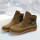 Button Design Ankle Boots For Women Autumn And Winter - EX-STOCK CANADA