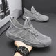 Breathable Mesh Sports Shoes Casual Lace-up Sneakers Men Non-slip Shoes - EX-STOCK CANADA
