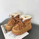 Boys' Fleece-Lined Toddler Ankle Boots – Camel