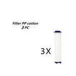 Propeller Driven Shower Head With Stop Button And Cotton Filter Turbocharged High Pressure Handheld Shower Nozzle - EX-STOCK CANADA