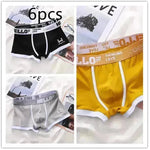 Resumen de boxeadores de algodón para hombres de moda