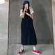 Retro Waist Slimming Mid-length Dress EX-STOCK Canada 