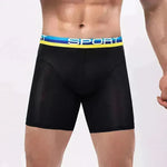 Anti-ropa Seda de seda transpirable Midway Boxer Beach Swimming Sear