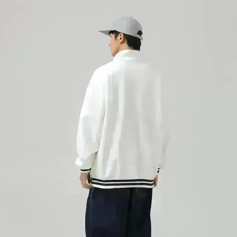 Fall Teenagers Oversized Pullover Top for men - EX-STOCK CANADA
