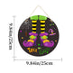 Imitation Wooden Doorplate Ghost Festival Haunted House Horror Atmosphere Decoration EX-STOCK
