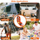 19Pcs Camping Cooking Utensil Kit Portable Picnic Cookware Outdoor Kitchen Equipment Gear Campfire Barbecue Appliances With Storage Bag EX-STOCK