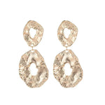 Jewelry Baroque Alloy Geometric Irregular Earrings - EX-STOCK CANADA