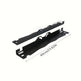 Heavy-duty Four-wheel Alignment Tool Pair, Upgraded Wheel Alignment Plate With Hanging Hole, Black And Silver EX-STOCK