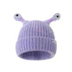 New Cute Luminous Fall Winter Warm Ear Protection Wool Cartoon All-matching Knitted Beanie Hat - EX-STOCK CANADA