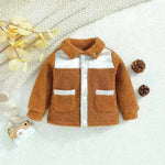 Children's New Zipper Cute Polar Sherpa Fleece Winter Jacket Kids - EX-STOCK CANADA