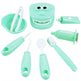 Kids’ 9-Piece Pretend Dentist Toy Set – Blue