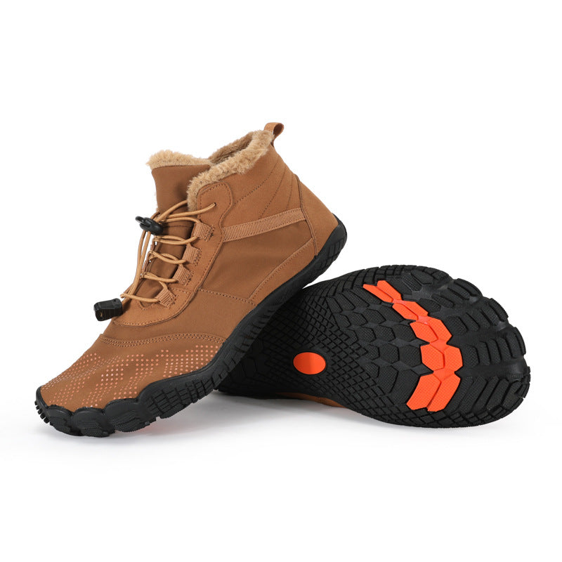 Waterproof fleece-lined winter hiking boots – product view 7