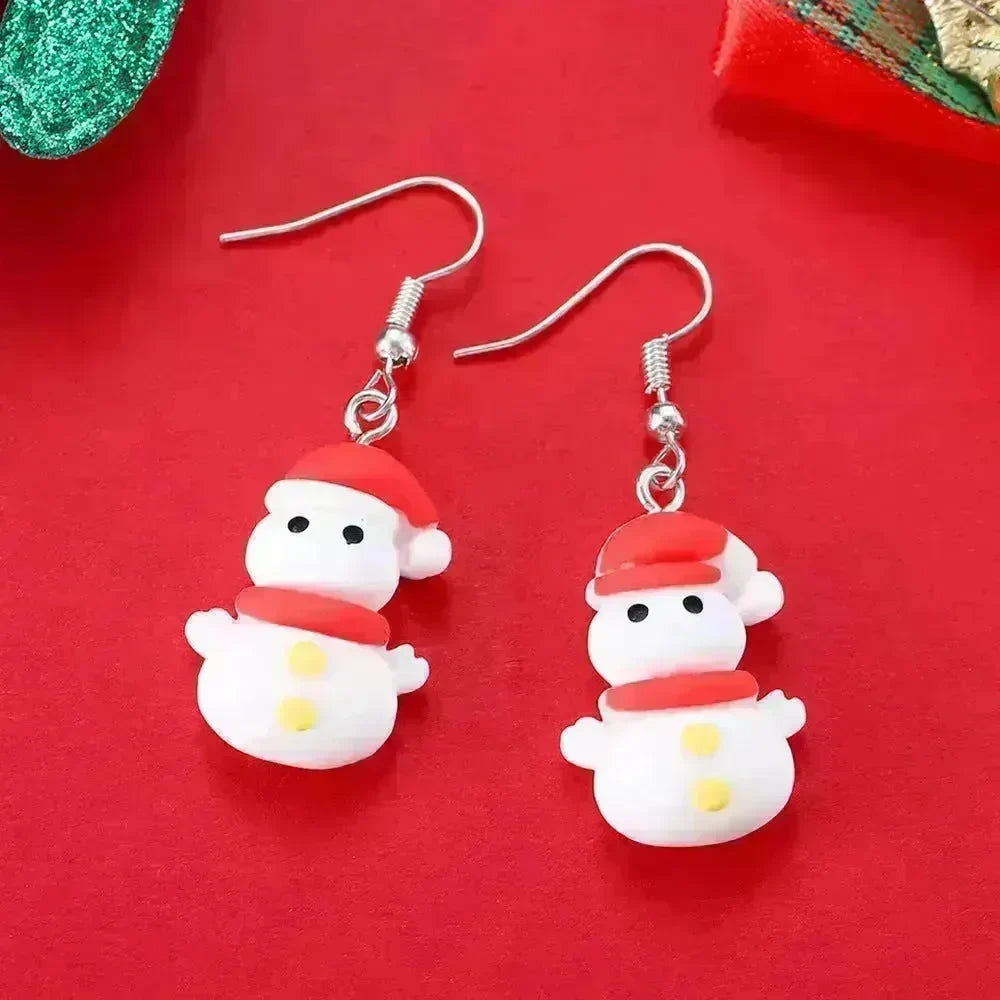Creative Cartoon Christmas Earrings Fashion - EX-STOCK CANADA