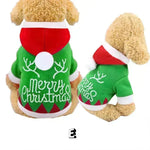 Ropa de mascota de Navidad ropa Cat de algodón de gato