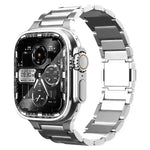 Women's Electronic Magnetic Snap Titanium Alloy Watch Strap