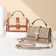 Vintage Printed PVC leather Shoulder Crossbody Bag for women - EX-STOCK CANADA