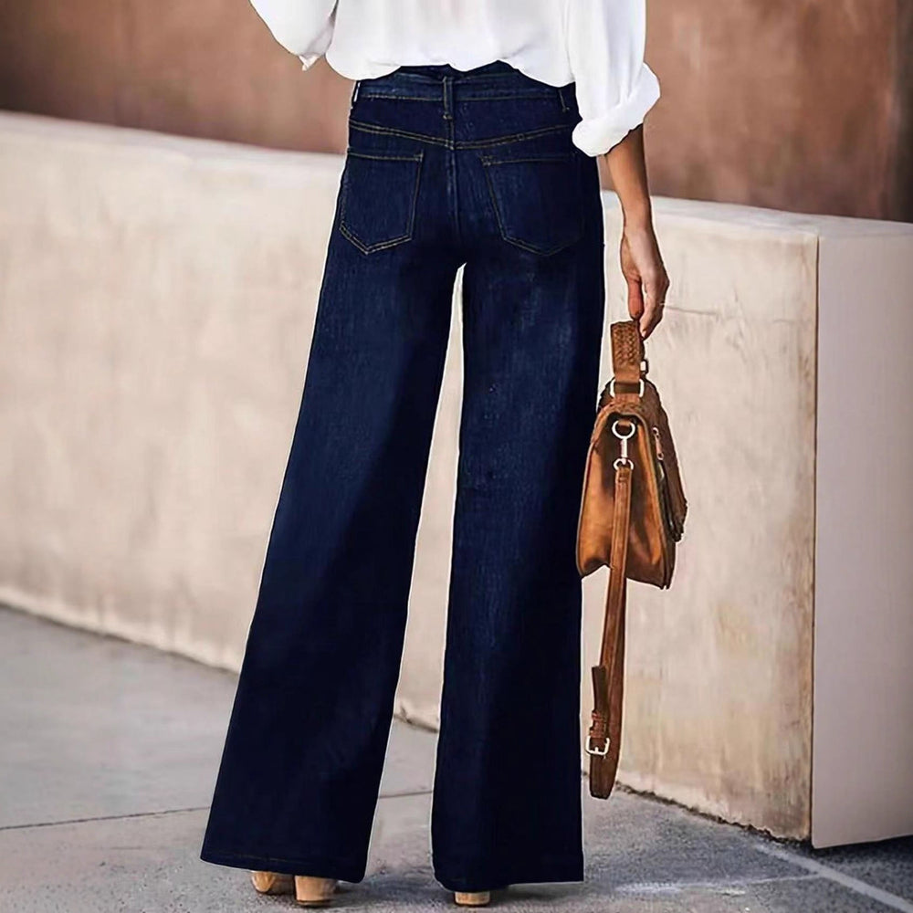 American Hot Girl Retro Wide Leg Jeans EX-STOCK Canada 
