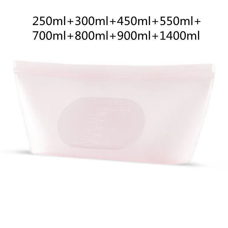 Silicone Refrigerator Food Storage Vacuum Seal Bag - EX-STOCK CANADA