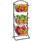 Simple Multi-layer Iron Can Be Shaken Storage Shelf Kitchen Organizer - EX-STOCK CANADA