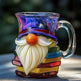 Painted Book Coffee Cup Unique Book Stacking Coffee Cup - EX-STOCK Canada