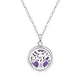 Open Round Hollow Perfume Box Necklace - EX-STOCK Canada