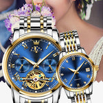 Couple's Automatic Pair Of Mechanical Watches