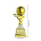 Kids Sports Star Trophy – Football & Basketball Award, Gold Plastic (3 Sizes) 3
