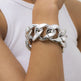 Ingemark Boho Punk CCB Chunky Chain Bracelet Bangle Women Men Armband Steampunk High Quality Brand Twisted Bracelet Jewelry Gift - EX-STOCK CANADA