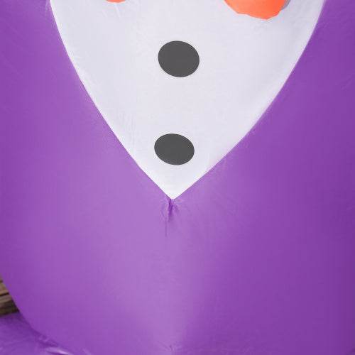 Outsunny 6ft Inflatable Halloween Decoration Bat, Blow Up Outdoor LED Yard Display, Waterproof - EX-STOCK Canada